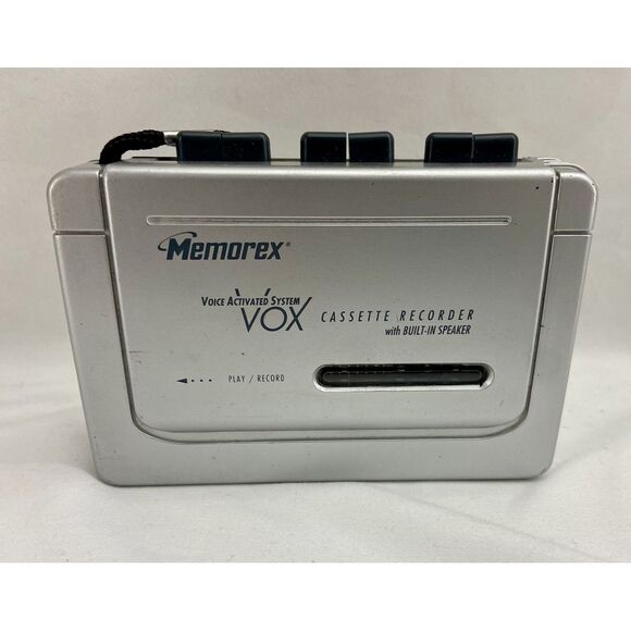 memorex Other - Memorex MB1055 Voice Activated Cassette Recorder Built-In Speaker Tested‎